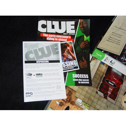 해즈브로 Hasbro CLUE BOARD GAME [DISCOVER THE SECRETS]