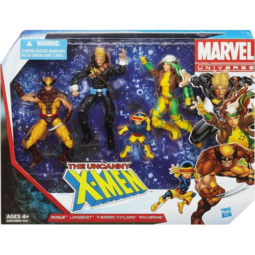 해즈브로 Hasbro Marvel Universe Super Hero Teams The Uncanny X-Men Action Figure Box Set
