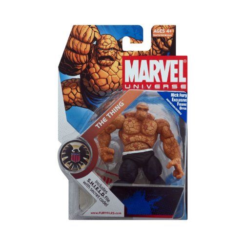 해즈브로 Hasbro Marvel Universe 3 3/4 Inch Series 3 Action Figure #19 Thing Dark Pants White Belt