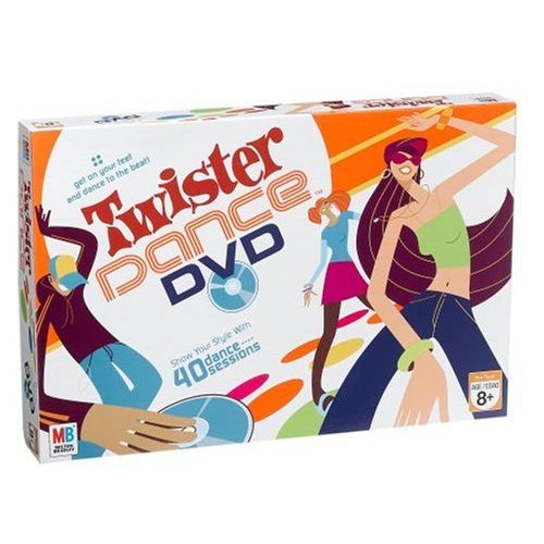 해즈브로 Hasbro Gaming Twister Dance DVD - Milton Bradley Interactive Games