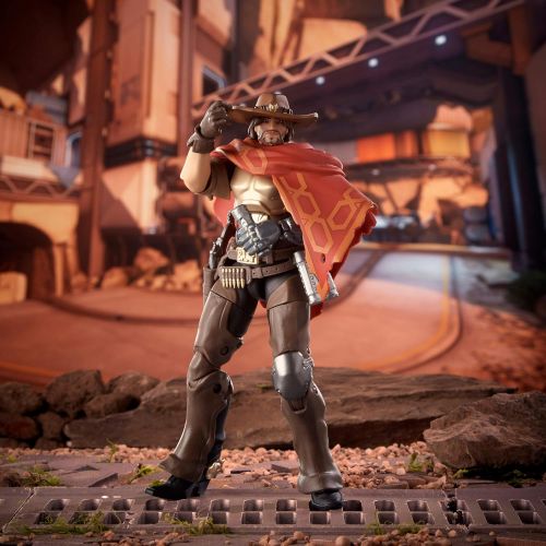 해즈브로 Hasbro Overwatch Ultimates Series McCREE 6 Collectible Action Figure