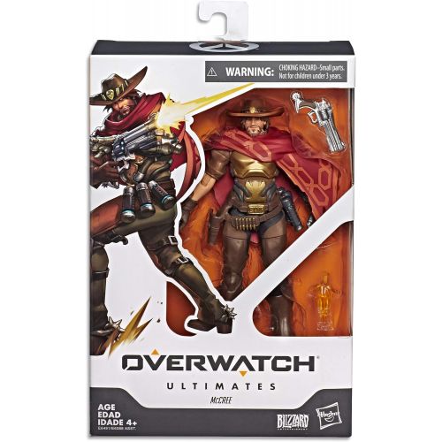 해즈브로 Hasbro Overwatch Ultimates Series McCREE 6 Collectible Action Figure