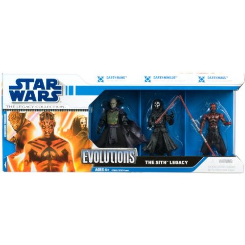 해즈브로 Hasbro Star Wars 3.75 Inch Scale Clone Wars Evolutions Pack - The Sith Legacy PK