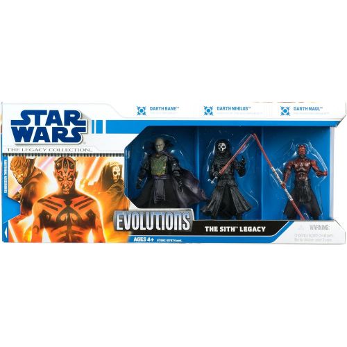 해즈브로 Hasbro Star Wars 3.75 Inch Scale Clone Wars Evolutions Pack - The Sith Legacy PK