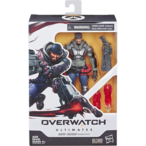 해즈브로 Hasbro Overwatch Ultimates Series Blackwatch Reyes (Reaper) Skin 6 Collectible Action Figure