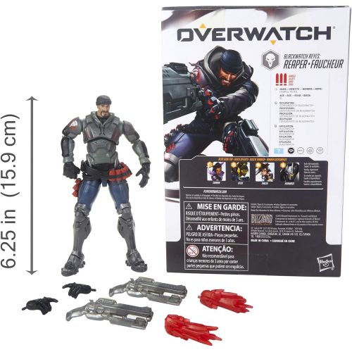 해즈브로 Hasbro Overwatch Ultimates Series Blackwatch Reyes (Reaper) Skin 6 Collectible Action Figure