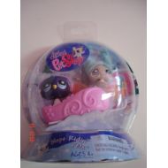 Hasbro Littlest Pet Shop Exclusive Chilliest Pet Pair Slope Ridin Pets (Chinchilla and Penguin)