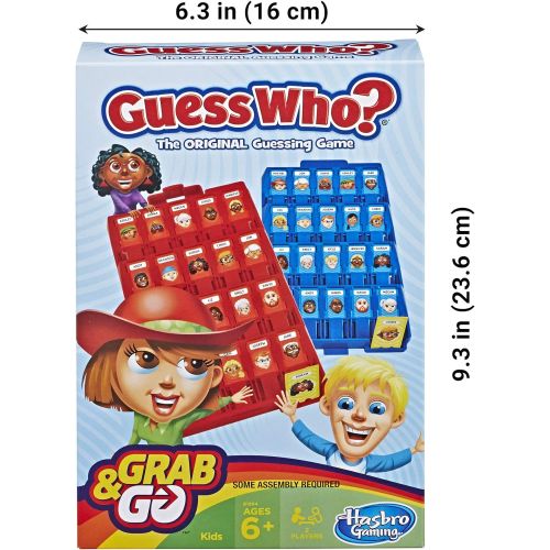 해즈브로 Hasbro Gaming Guess Who? Grab and Go Game