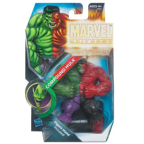 해즈브로 Marvel Hasbro 2011 NYCC New York ComicCon Exclusive Universe 3 3/4 Inch Action Figure Compound Hulk