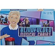 Hasbro Gaming Ellens Games Blindfolded Musical Chairs Game, Ellen Degeneres Challenge for Ages 10 & Up