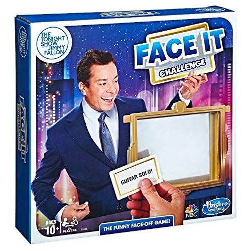 해즈브로 Hasbro Gaming The Tonight Show Starring Jimmy Fallon Face It Challenge Party Game for Teens and Adults