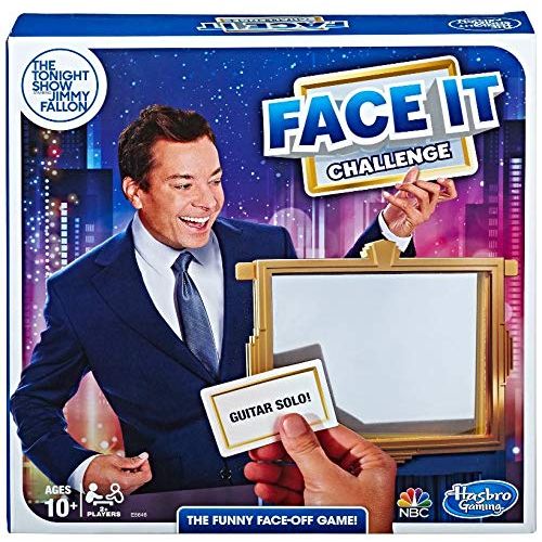 해즈브로 Hasbro Gaming The Tonight Show Starring Jimmy Fallon Face It Challenge Party Game for Teens and Adults