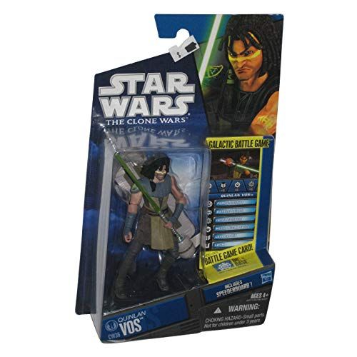 해즈브로 Hasbro Star Wars Clone Wars Animated 2010 Figure Quinlan Vos #36