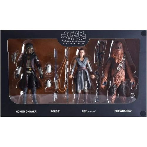 해즈브로 Hasbro Disneyland Star Wars Galaxys Edge Black Series Smugglers Run 6 Figure 4-Pack Theme Park Exclusive