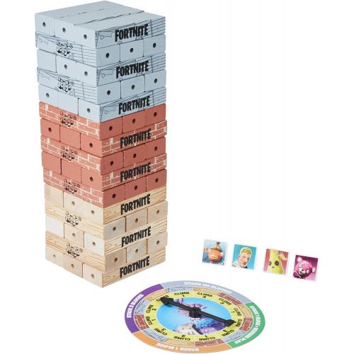 해즈브로 Hasbro Gaming Jenga: Fortnite Edition Game, Wooden Block Stacking Tower Game for Fortnite Fans, Ages 8 & Up