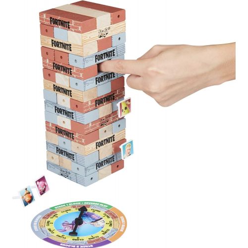 해즈브로 Hasbro Gaming Jenga: Fortnite Edition Game, Wooden Block Stacking Tower Game for Fortnite Fans, Ages 8 & Up