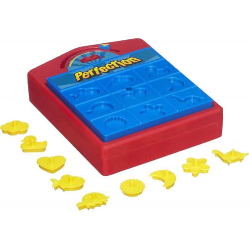 해즈브로 Hasbro Gaming Perfection Game Popping Shapes and Pieces Game for Kids Ages 4 and Up