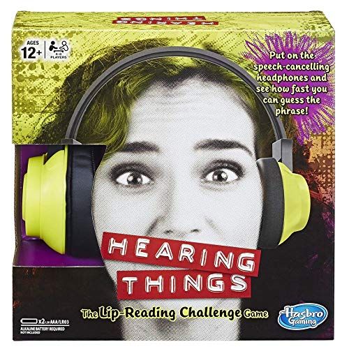 해즈브로 Hasbro Gaming Hearing Things Game