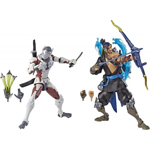 해즈브로 Hasbro Overwatch Ultimates Series Genji/Hanzo duo pk