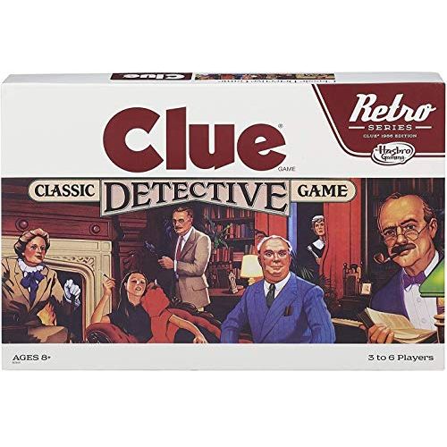 해즈브로 Hasbro Gaming Retro Series Clue 1986 Edition Game