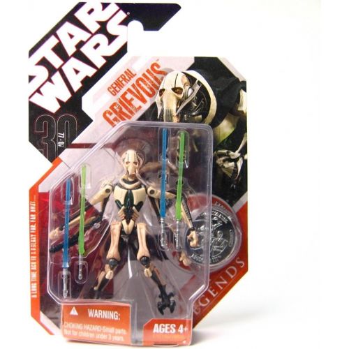 해즈브로 Hasbro Star Wars 3 3/4 Basic Figure General Grievous 4-ARM