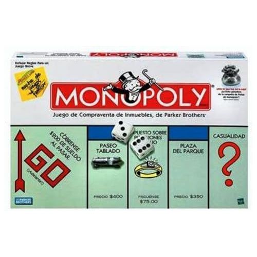 해즈브로 Hasbro Spanish Monopoly (EA)