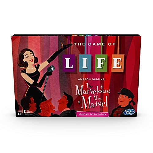 해즈브로 Hasbro Gaming The Game of Life: The Marvelous Mrs. Maisel Edition Board Game; Inspired by The Amazon Original Prime Video Series (Amazon Exclusive)