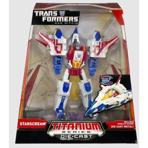 해즈브로 Hasbro Titanium Series Transformers 6 Inch Metal Cybertron Starscream