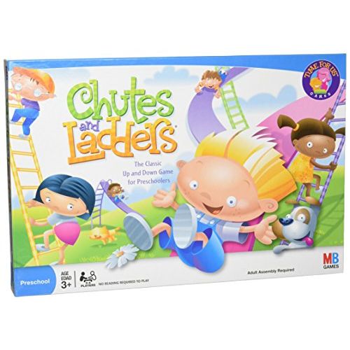 해즈브로 Hasbro Gaming Chutes and Ladders Board Game for 2 to 4 Players Kids Ages 3 and Up (Amazon Exclusive)