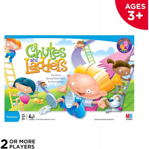 해즈브로 Hasbro Gaming Chutes and Ladders Board Game for 2 to 4 Players Kids Ages 3 and Up (Amazon Exclusive)