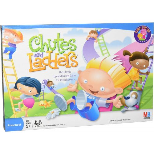 해즈브로 Hasbro Gaming Chutes and Ladders Board Game for 2 to 4 Players Kids Ages 3 and Up (Amazon Exclusive)