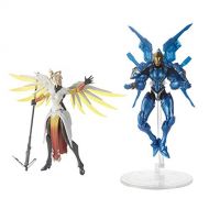 Hasbro Overwatch Ultimates Series Pharah and Mercy Dual Pack 6-Inch-Scale Collectible Action Figures with Accessories  Blizzard Video Game Characters