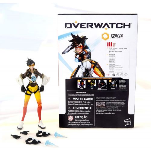 해즈브로 Hasbro Overwatch Ultimates Series Tracer 6 Collectible Action Figure