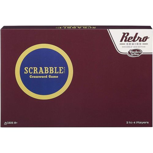 해즈브로 Hasbro Gaming Retro Series Scrabble 1949 Edition Game