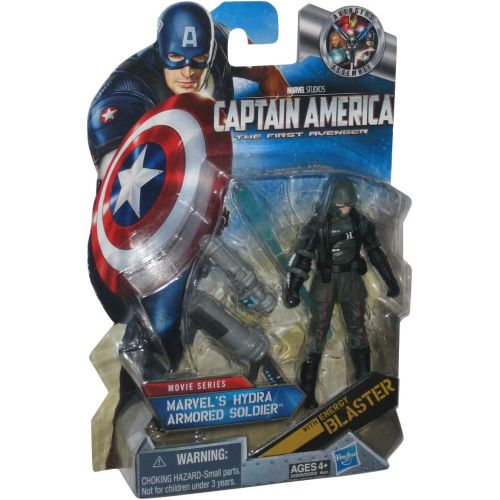 해즈브로 Hasbro Captain America Movie 4 Inch Series 3 Action Figure #12 Marvels Hydra Armored Soldier