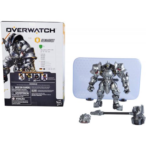 해즈브로 Hasbro Overwatch Ultimates Series Reinhardt 6 Collectible Action Figure, Brown