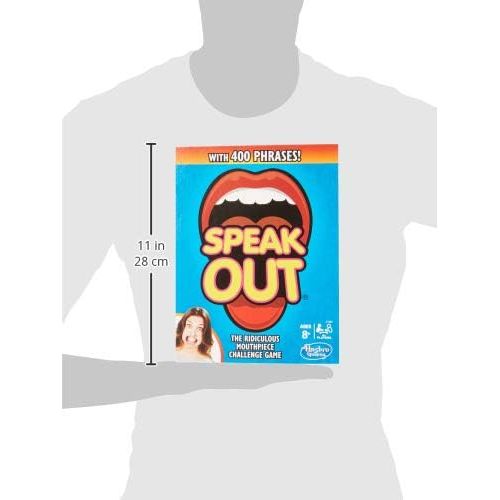 해즈브로 Hasbro Gaming Speak Out Game Mouthpiece Challenge