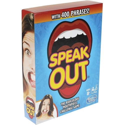 해즈브로 Hasbro Gaming Speak Out Game Mouthpiece Challenge