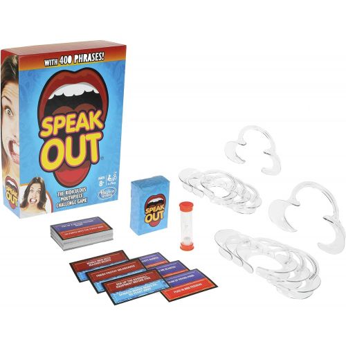 해즈브로 Hasbro Gaming Speak Out Game Mouthpiece Challenge