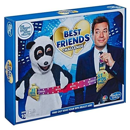 해즈브로 Hasbro Gaming The Tonight Show Starring Jimmy Fallon Best Friends Challenge Party Game for Teens & Adults