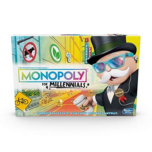 해즈브로 Hasbro Gaming Monopoly for Millennials Board Game