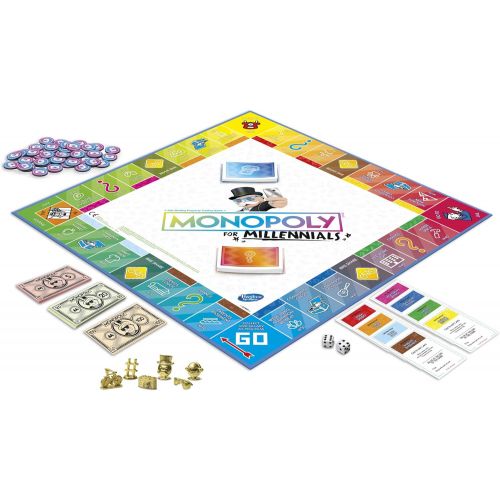 해즈브로 Hasbro Gaming Monopoly for Millennials Board Game