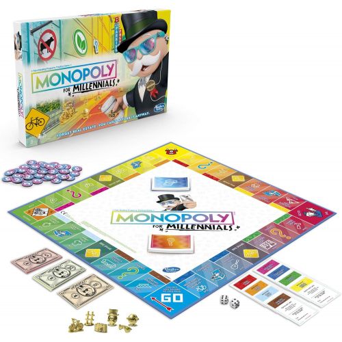 해즈브로 Hasbro Gaming Monopoly for Millennials Board Game