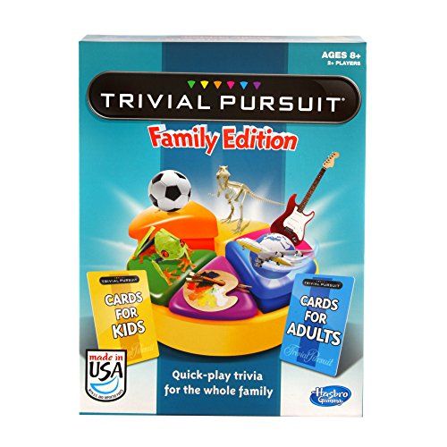 해즈브로 Hasbro Gaming Hasbro Games Trivial Pursuit Family Edition (Amazon Exclusive)