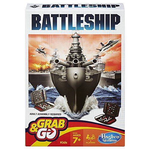 해즈브로 Hasbro Gaming Battleship Grab and Go Game (Travel Size)