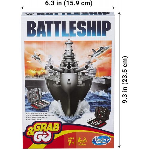 해즈브로 Hasbro Gaming Battleship Grab and Go Game (Travel Size)