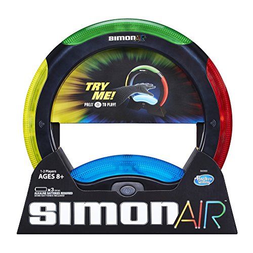 해즈브로 Hasbro Gaming Hasbro Simon Air Game  Touchless Technology  Master the Moves to Win  Solo and 2 Player Mode  A Modern Twist on the Classic Game