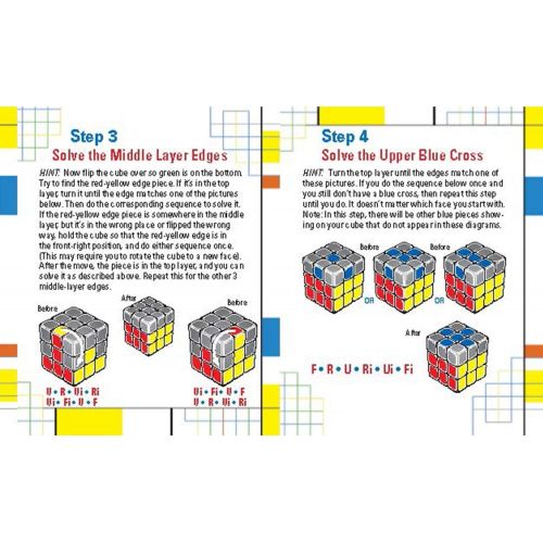 해즈브로 Hasbro Gaming Rubiks 3X3 Cube, Puzzle Game, Classic Colors
