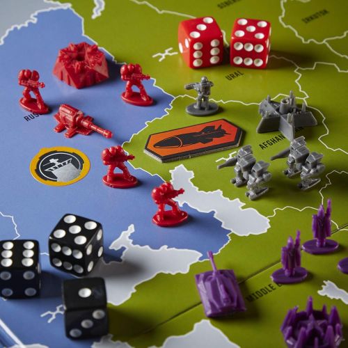 해즈브로 Hasbro Gaming Avalon Hill Risk Legacy Strategy Tabletop Game, Immersive Narrative Game, Miniature Board Game for Ages 13 and Up, for 3-5 Players