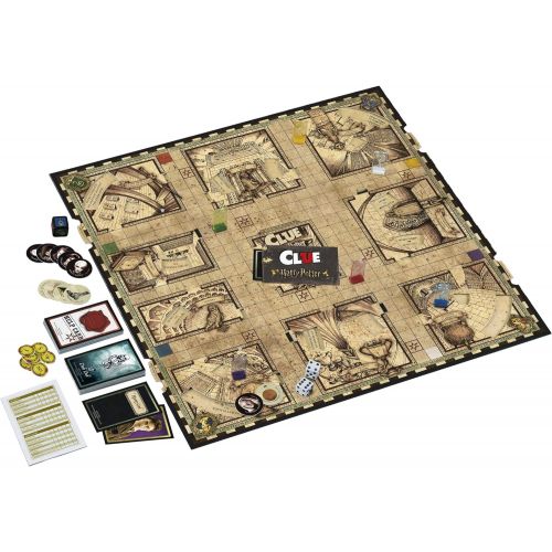 해즈브로 Hasbro Gaming Clue: Wizarding World Harry Potter Edition Mystery Board Game for 3-5 Players, Kids Ages 8 and Up (Amazon Exclusive)